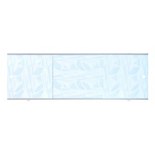 Экран д/ванны 1,48м (алюм.каркас) голубая лоза (МетаКам)