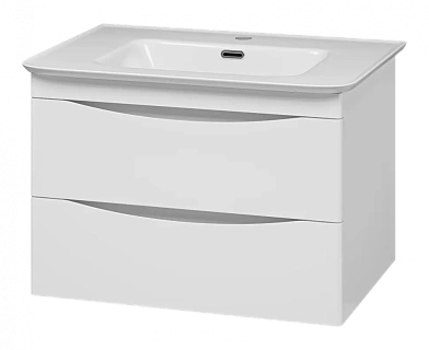 Комплект мебели 70 "Мираж-70" подвесная 2 ящ. белый MISTY (ум.Royce Calypso-70)