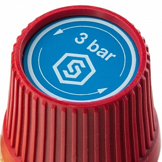 Клапан предохранительный SVH 3 bar x 1/2 для систем отопления  (SVS-0001-003015) STOUT