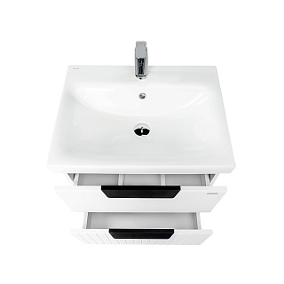 Комплект мебели 50 "Сицилия-50" подвесная 2 ящика белый  VIANT (ум.MODUO-50)