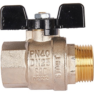 Кран шар. полнопроходной баб. ВН 1" (10/40) SVB-0004-200025 STOUT (замена арт.57610)