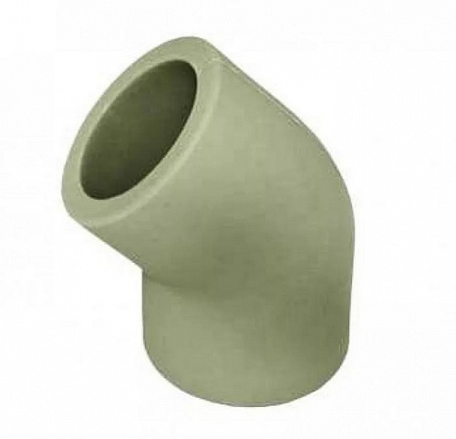 Колено 110*45 серый (3) ПРО АКВА (PA13524G)