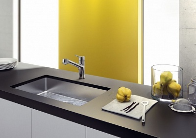 Talis S Смеситель для кухни, однорычажный, с выдвижным душем, ½’ 32841000