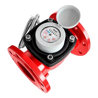 Водосчетчик  ВТ Ду-200 ГИ (Класс В) фланцевый (МЕТЕР) (350мм)