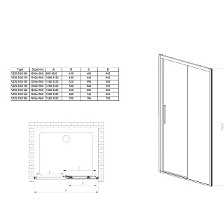   VINCEA Soft VDS-3SO110CL, 1100, ,  
