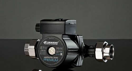 Насос циркул. ЦИРКУЛЬ 25/60 PREMIUM с гайками (Джилекс) (2561)