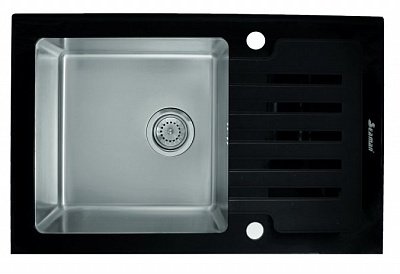 Кухонная мойка Seaman Eco Glass SMG-780B