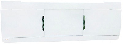Экран д/ванны Лаванда 1,50м МДФ купе белая эмаль MISTY