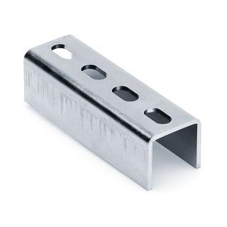 Соединитель профиля седельный TSP SC 41 4F4  (20 шт/кор) (09248001)