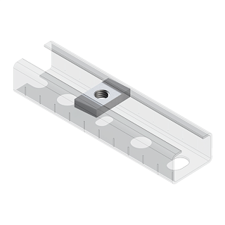 Гайка профиля TN 28 4F  M10 (900/100шт/кор) (09108004)