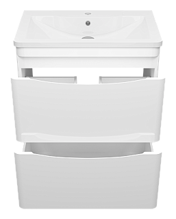 Комплект мебели 70 "Атлантик-70" напольная 2 ящ. глянцевая эмаль MISTY (ум.Аллегро-70)