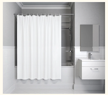 Штора для ванной комнаты, IDDIS, 180*180 см, PEVA, P33PV11i11