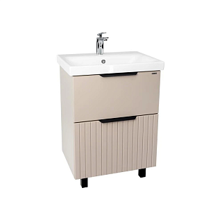 Комплект мебели 50 "Сицилия-50" напольная 2 ящ. капучино VIANT (ум.MODUO-50)