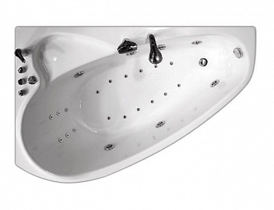Ванна акриловая TRITON Пеарл-Шелл правая 1600 x 1040 мм, в комплекте с каркасом