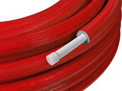 Труба K-FLEX SOLID ISOLINE R 6 PERT/Al/PERT 20мм-25 (бухта 25 м)красный