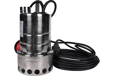 Насос дренажный с поплавком, корпус, раб.колесо-нерж.ст, кабель 10 м, 230V, Q=175 л/мин, H=7,5 м (SPD-0002-200450) STOUT