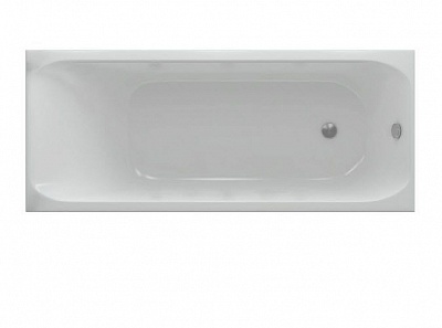 Ванна акриловая Альфа прямоугольная  140х70 (экран+сифон)