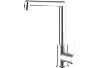 Смеситель д/кухни  JAVA d35 Г-обр.нерж. ст. хром, гайка 3508 ARGO 44469