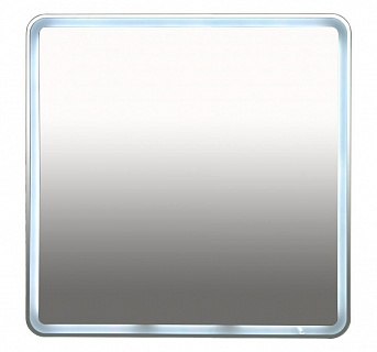Зеркало Неон 3 с LED подсветкой (сенсор на корпусе) 800х800 MISTY