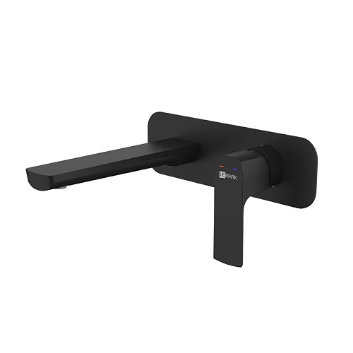 Смеситель д/умывальника "URSUS" (7226BL) черный встраиваемый LEMARK ВЫГОДА!!