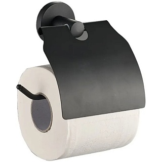 Держатель д/туалетной бумаги черный HB8703 HAIBA 