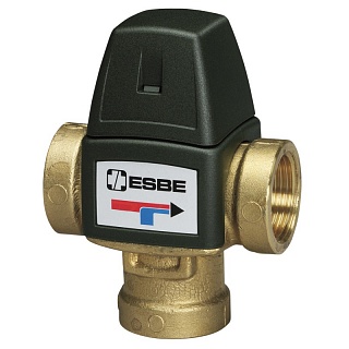 Термостатический смеситель "ESBE" 3/4" ВР 20-43гр, KVS 1.6,  VTA321