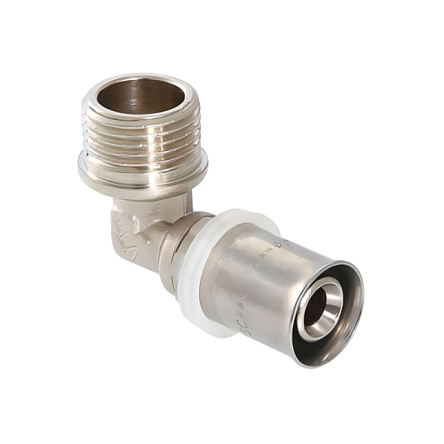 Уголок н/р 20-3/4" М пресс VRKL204M Vieir