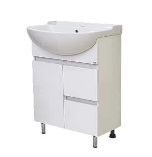 Комплект мебели 60 "Амур-60" напольная 1дв.+ 2 ящ. MISTY (ум.Уют,60)