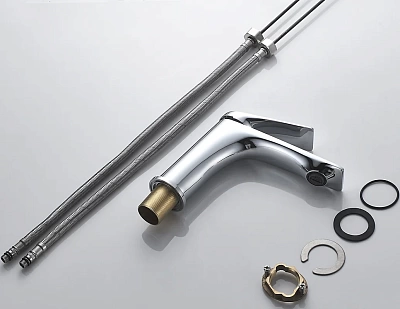 Смеситель д/раковины SHEVANIK хром S9101