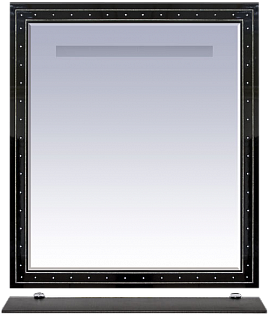 Bella -105 Зеркало черное с кристаллами