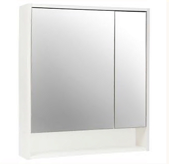Зеркало-шкаф 60 "Мальта-60" белый универсальное (без света) VIANT