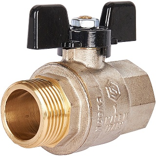 Кран шар. полнопроходной баб. ВН 1" (10/40) SVB-0004-200025 STOUT (замена арт.57610)